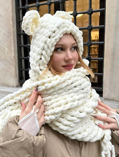 Yumuşacık Ayıcık Atkı