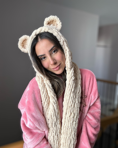 Yumuşacık Ayıcık Atkı