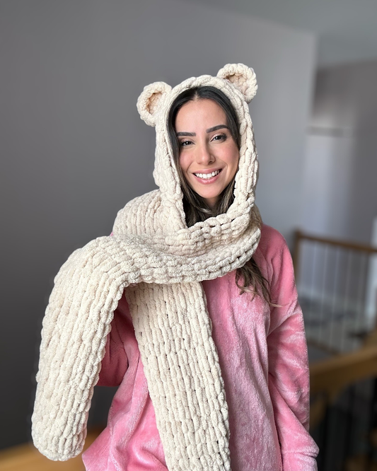 Yumuşacık Ayıcık Atkı